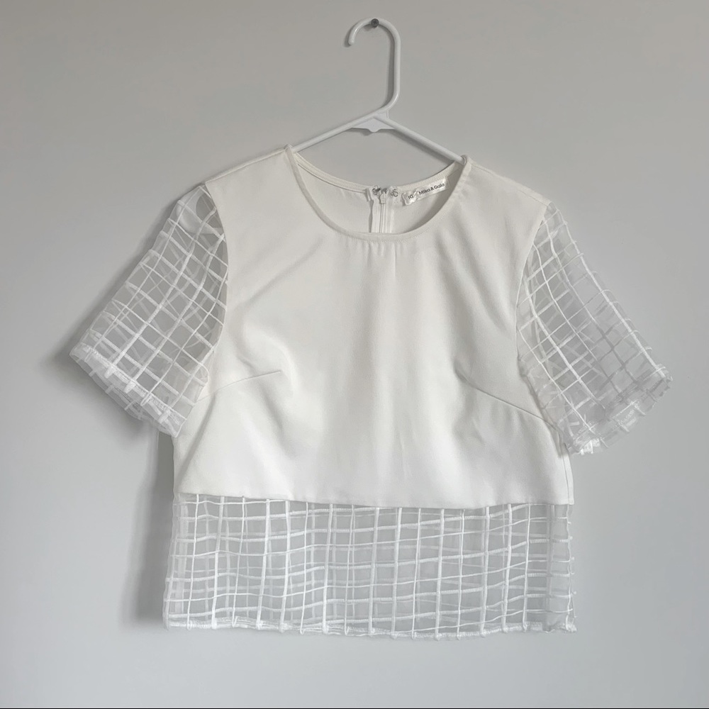 Mika & Gala Architectural Top